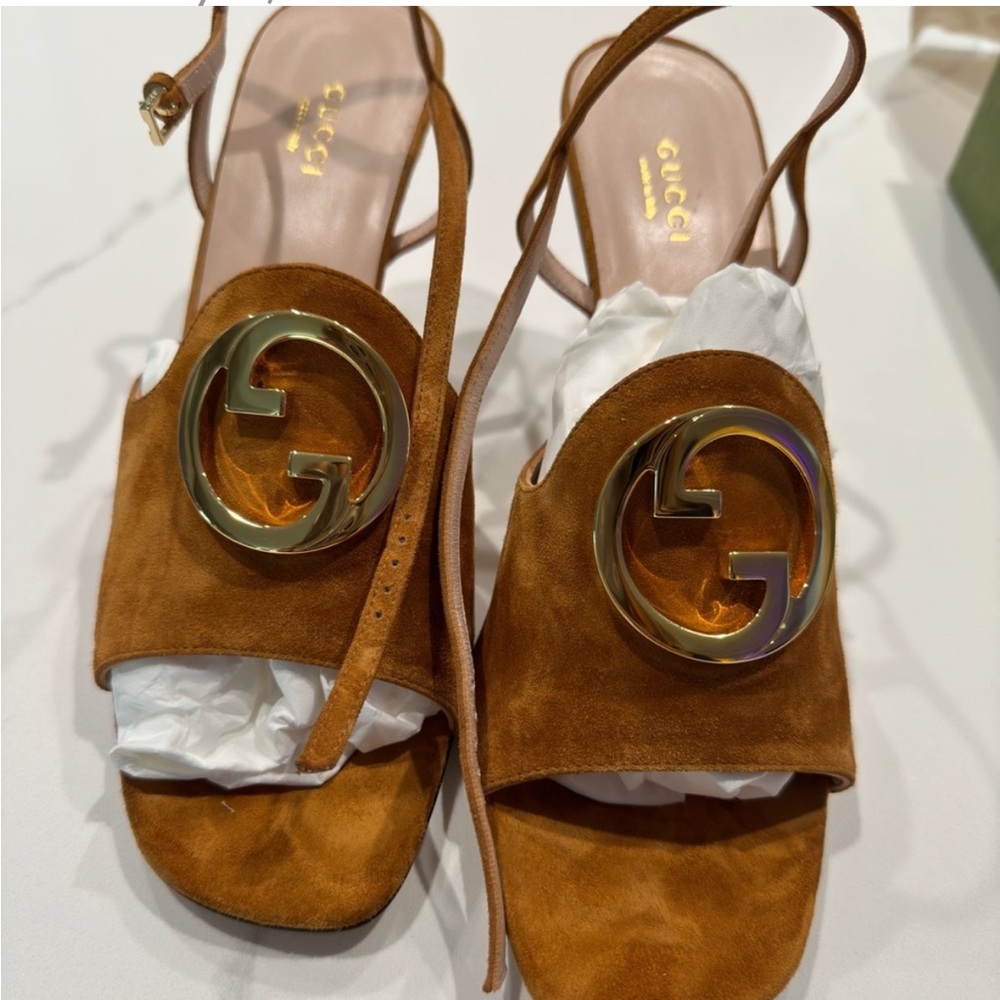 Gucci Blondie Cognac Heel